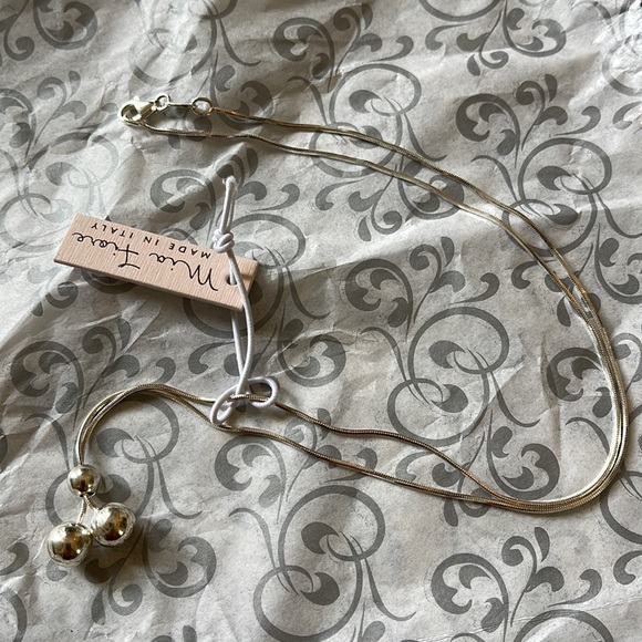 Mia Fiore Jewelry - Mia Fiore 3-bead Sterling Silver Necklace